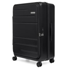 EN1030-28-2 FABRETTI Чемодан 4-х колесный 100% поликарбонат (черный/53*78*31/поликарбонат/L/FABRETTI)