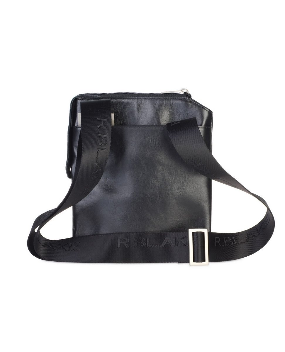 42199 Сумка MATTEO BLACK кожа черный (Черный/20*23*3,5/натуральная кожа/R.Blake)