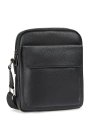 HL 11-609115 Сумка мужская натуральная кожа  (черный/20,5*27*6/натуральная кожа/Hogerland)
