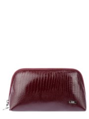 60667 Косметичка ПРЕТТИ BERRY кожа варан бордо (Бордовый/натуральная кожа/Esse)