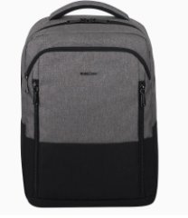 EBH29723-LG-14 Рюкзак (Серый тёмный/30*42*12/полиэстер/0,7 кг/Eberhart)