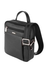 78285 Сумка ВИКТОР DEERSKIN кожа черный (черный/20*23*7/натуральная кожа/R.Blake)