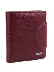 37001-135 Maroon Кошелёк Маленький Malgrado (бордовый/11,5*10*2/натуральная кожа/Malgrado)