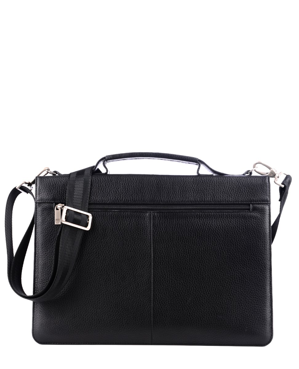 53425 Портфель MARK DEERSKIN кожа черный (Черный/натуральная кожа/R.Blake)