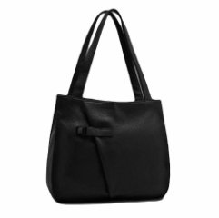 927К Сумка женская натуральная кожа (black) (Черный/30*28*13/натуральная кожа/Redmond)