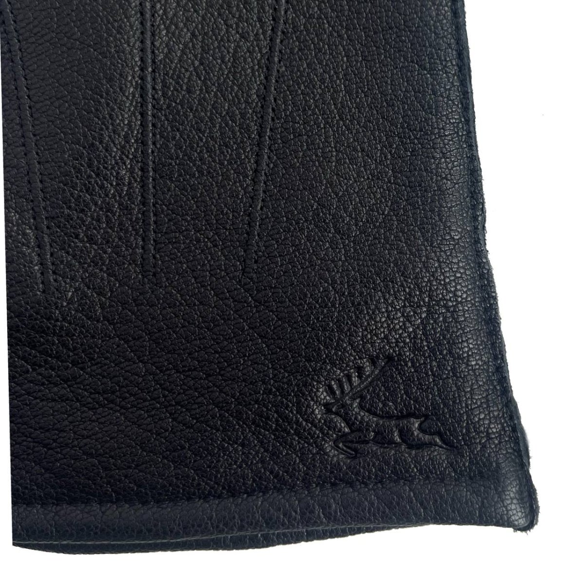 382307 Перчатки мужские олень (без шва) (м) (черный/8;8,5;9;9,5;10/натуральная кожа/PERST)