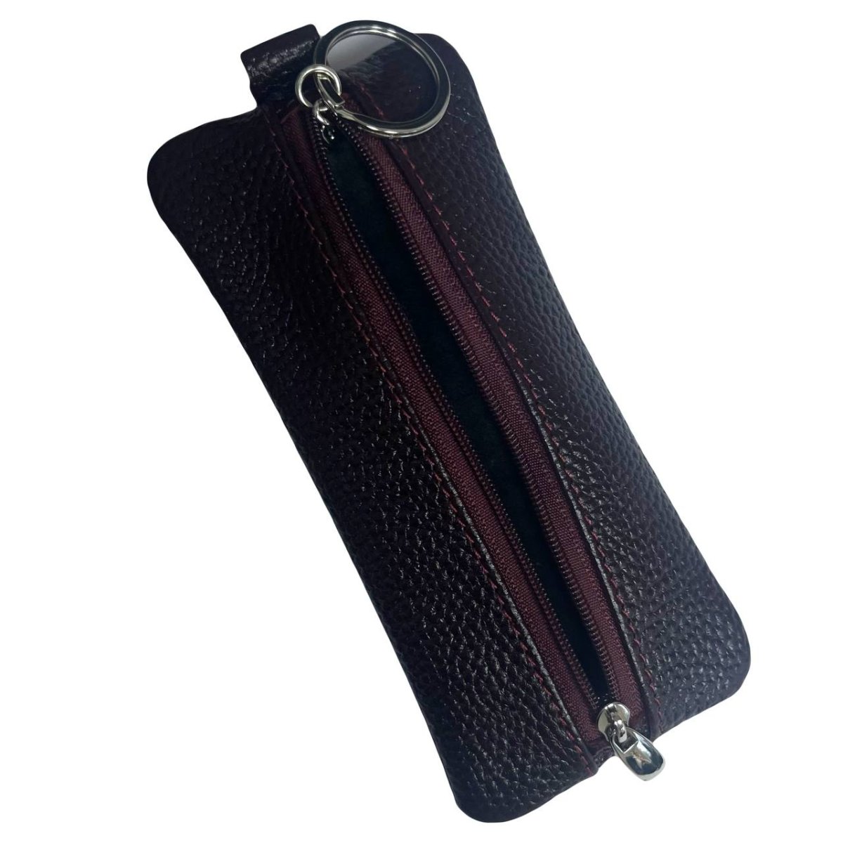 КМ-4 Ключница (Фелиция, бордо) (бордовый/15*7*0,5/натуральная кожа/ТОП МАРКА)