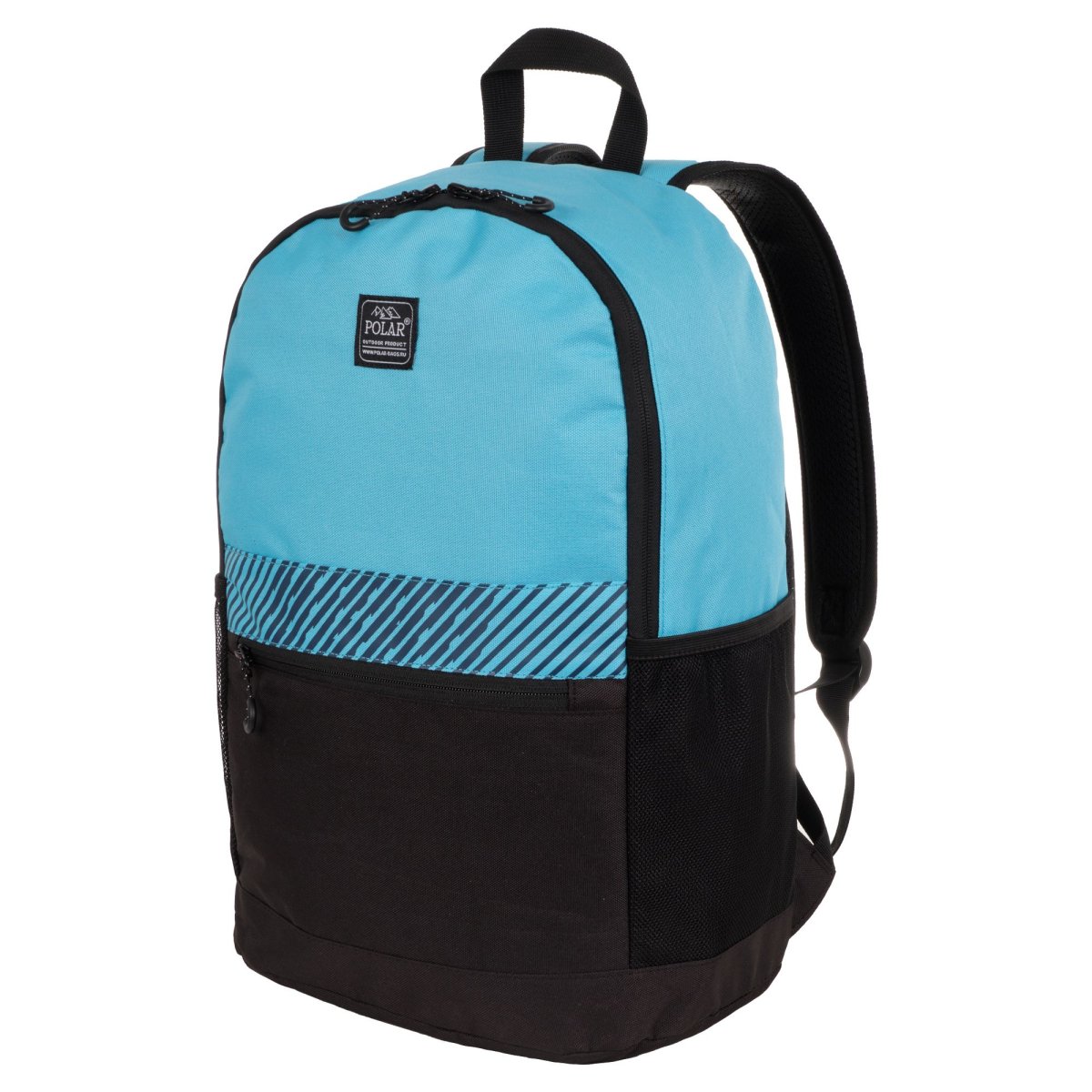 П17010 (Blue) синий рюкзак текстиль (Синий/29*45*17/полиэстер/0,32 кг/22 литра/Polar)