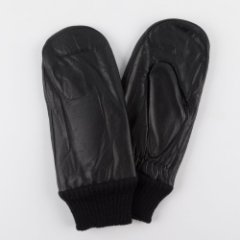 144323L-14031-01-8 Варежки женские Russian Look черный (Черный/8/натуральная кожа/Russian Look)