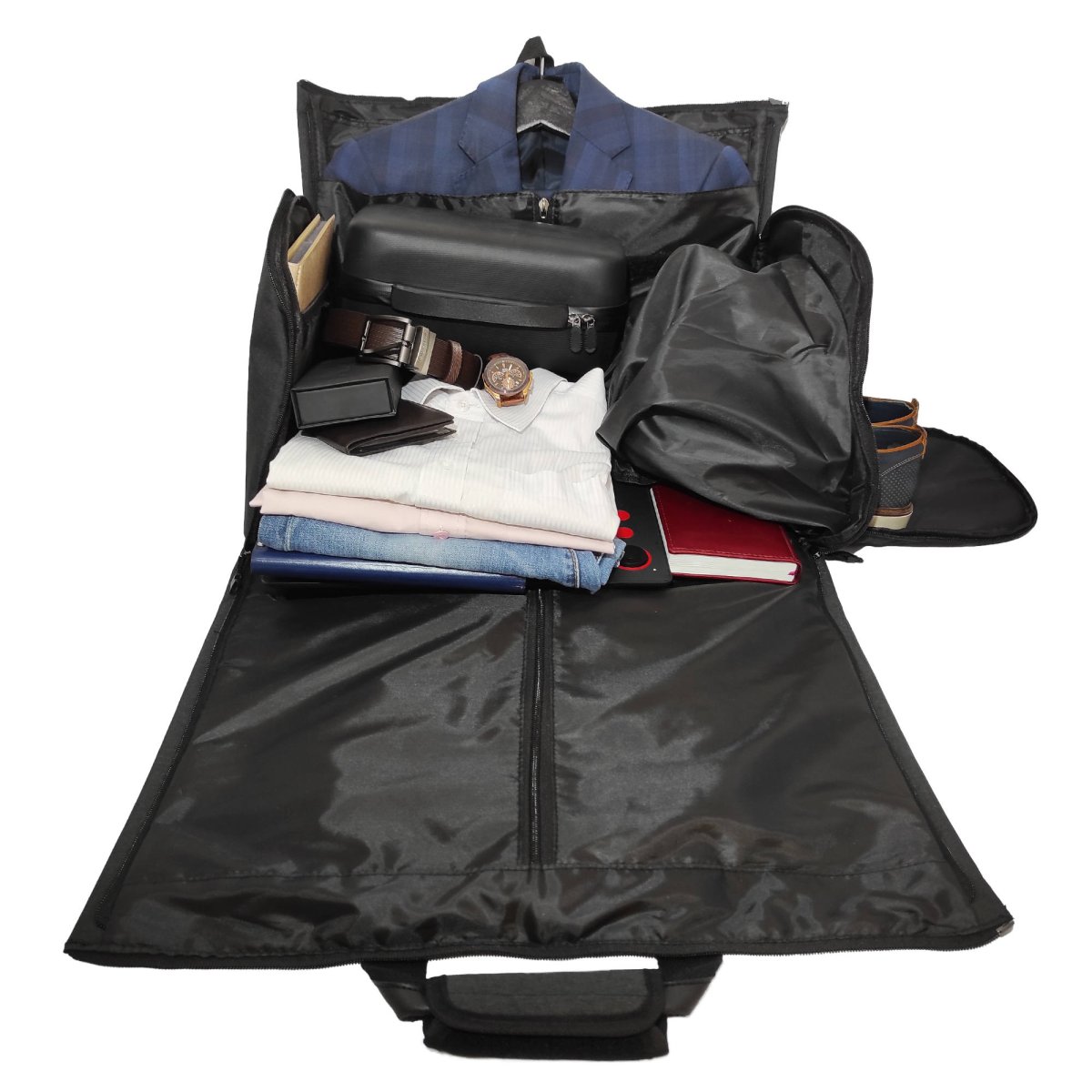 П0025-05 (Black) сумка-портплед дорожная (Черный/53*29*29/полиэстер/1,05 кг/35 литров/Polar)