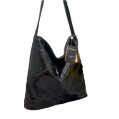 465G Сумка женская натуральная кожа (black) (Черный/39*37*9/натуральная кожа/Redmond)