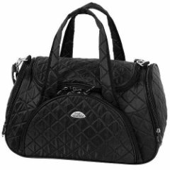 7069 (черный) сумка Модерн малая из стежки текстиль (Черный/47*24*31/полиэстер/Polar)