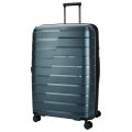 40S-005-428 Чемодан 4-х колесный (Синий/52*76*31/полипропилен/L/3,5 кг/110 литров)