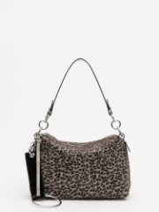 669 52/01 Сумка женская текстиль (серо-коричневый) (серо-коричневый/32*21*12/текстиль/S.Lavia)