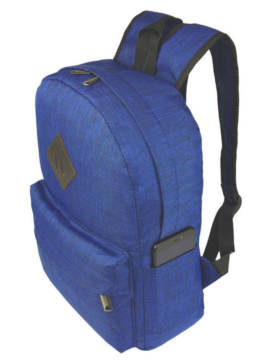 М-1 Рюкзак катионик синий (Синий/29*38*13/полиэстер)