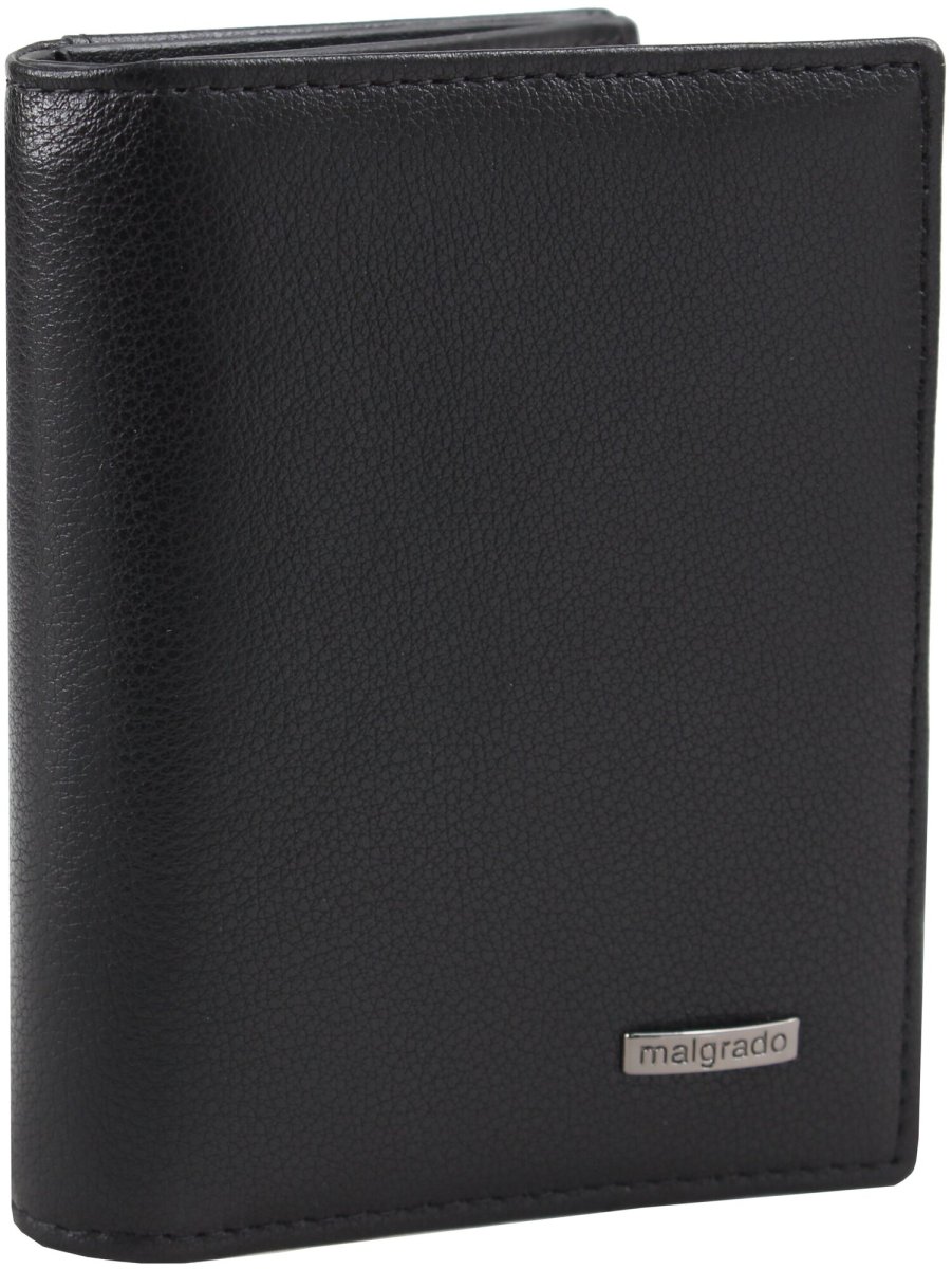 32017-20201 Black Портмоне (Malgrado) (черный/10,5*8,5*2/натуральная кожа/Malgrado)