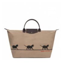 175 Сумка дорожная (Тихой сапой/бежевый) (Бежевый/44*30*22/текстиль/ANTAN)