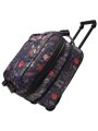 М-7316 Сумка на колесах дизайн париж (фиолетовый/43*29*22/полиэстер/NTL Continent)