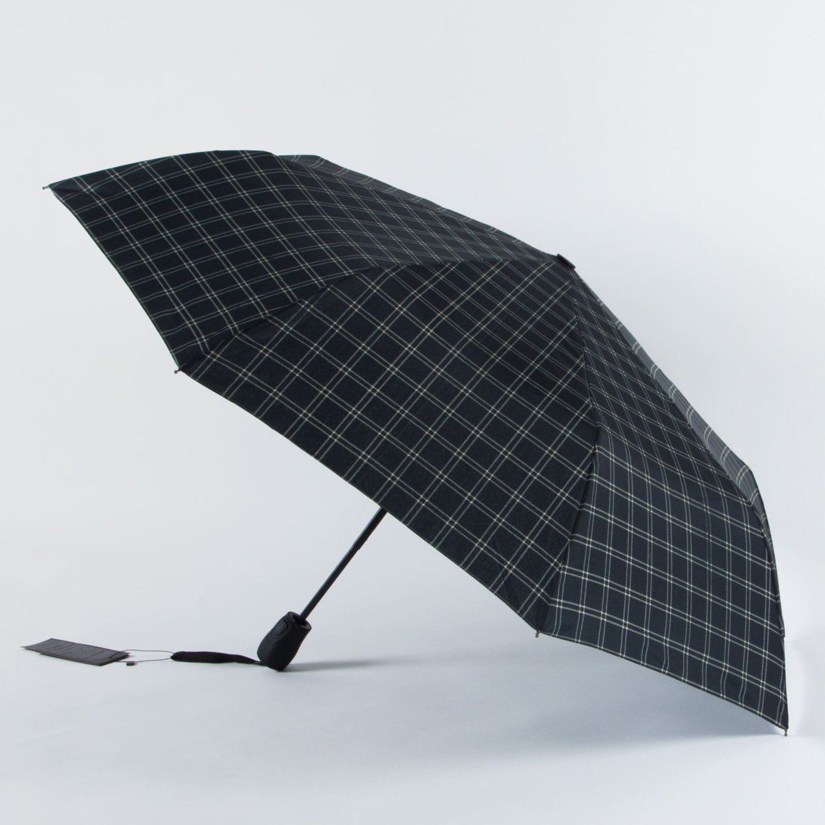 RV-33611 Зонт мужской, 3 сл, полуавтомат (клетка/8-56/эпонж/Jonas Hanway)
