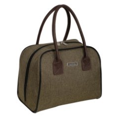 П7117 (хаки) Сумка Бьютик малый Победа Жаккард А007 (Хаки/31*25*18/полиэстер/0,55 кг/13,68 литров/Polar)