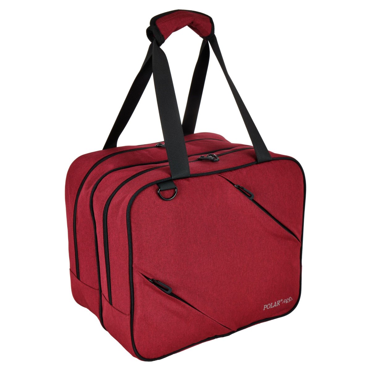 ТВ0111 Burgundy бордовая Сумка Победа текстиль (бордовый/36*30*24/полиэстер/0,62 кг/26 литров/Polar)