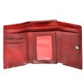 CS21-02D Женский кошелёк (Красный/13*9*2,5/натуральная кожа)