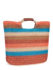 112-009-63 Сумка пляжная мультиколор (Мультиколор/39*38*16/целлюлоза/Redmond)