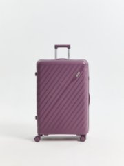 Чемодан Basel-Purple (30) Фиолетовый (фиолетовый/52*82*34/полипропилен/L/4,0 кг/136 литров/L’case)