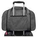 М-506 Саквояж катионик серый (Серый/55*36*24/полиэстер/NTL Continent)
