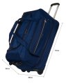 М-5801 Сумка на колесах St-wash синий (синий/74*38*36/полиэстер/NTL Continent)