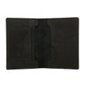 12262 black Обложка 2 в 1 для паспорта и автодокументов Conti UOMO (черный/10*14,5*1,5/натуральная кожа/Conti Uomo)