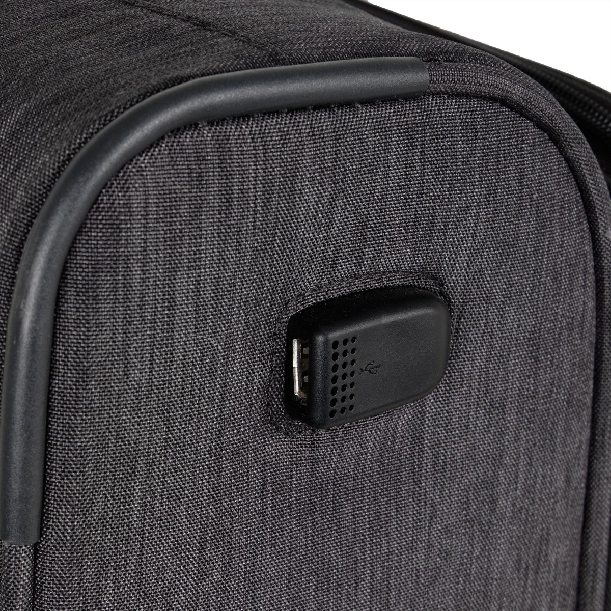 Р1919 (3-ой) D.Blue (19) т.синий чемодан малый тканевый облегченный (синий/34,5*55*22/полиэстер/S/2,6 кг/37 литров/Polar)