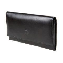 1075 (milano black) Кошелек Sergio Belotti  (черный/18*10*2/натуральная кожа/Sergio Belotti)