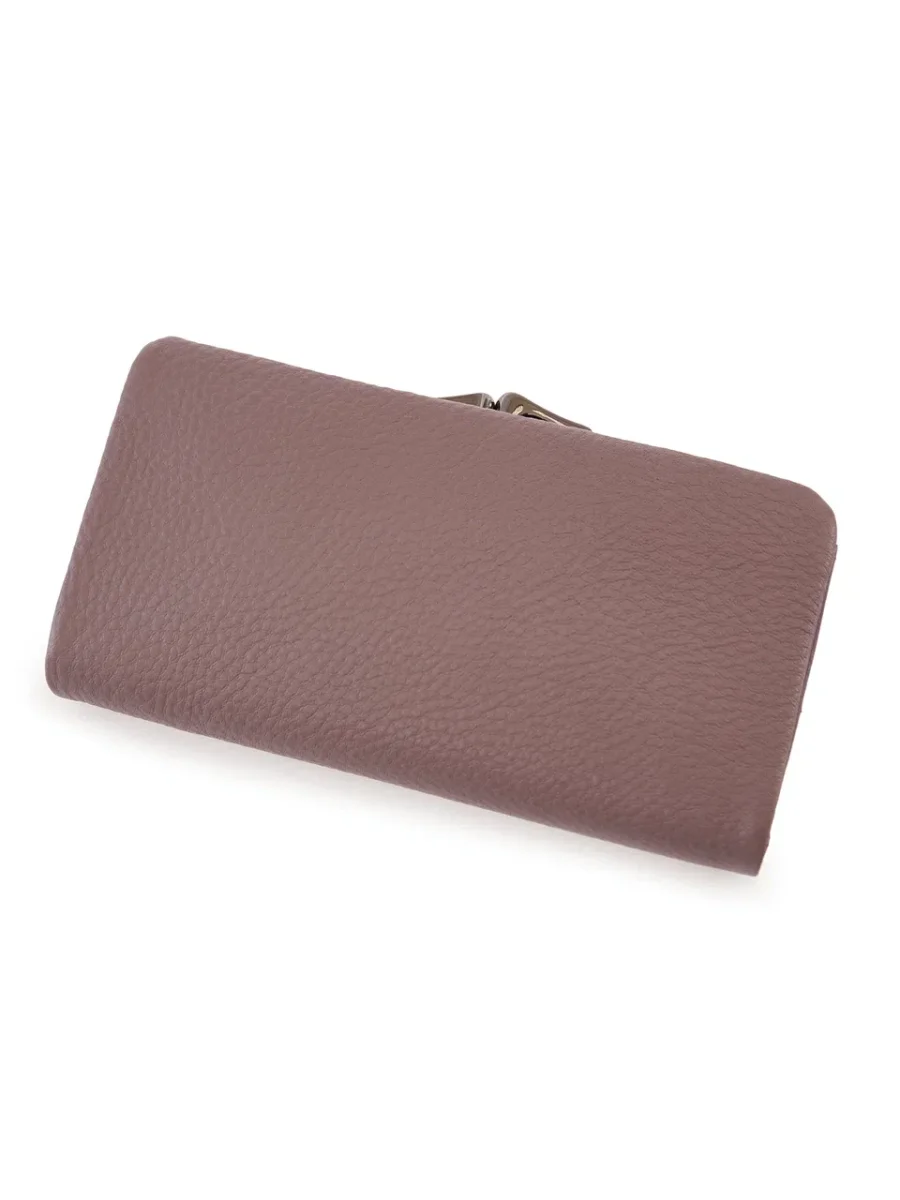 51-373-19-2 Кошелек женский (бежевый) (Бежевый/21*10*2/натуральная кожа)