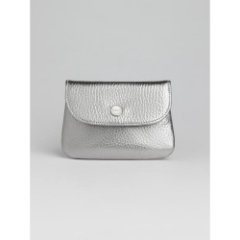 Ri-121KWD Кошелёк женский Серебряный (серебряный/11*10*0,5/натуральная кожа/Richet)