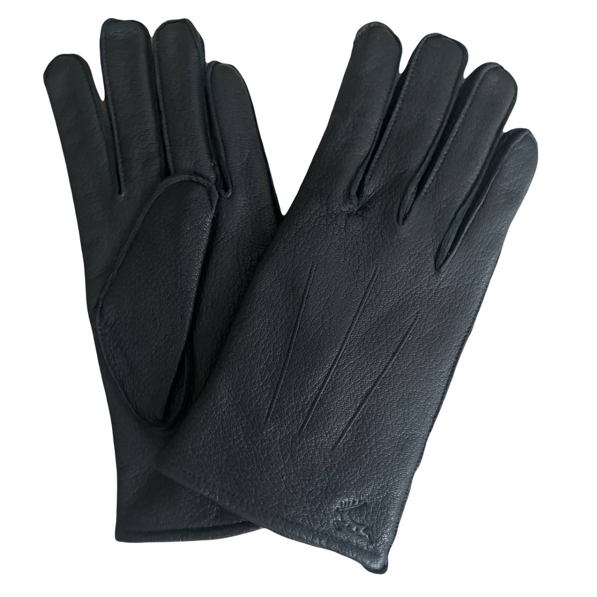 382307 Перчатки мужские олень (без шва) (м) (черный/8;8,5;9;9,5;10/натуральная кожа/PERST)