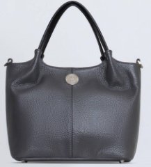 2421LN Сумка женская Серый (Серый/30*20*12/натуральная кожа/Richet)