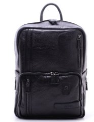 6014-03 Рюкзак мужской натуральная кожа (KARYA) (Черный/29*38*14/натуральная кожа/KARYA)