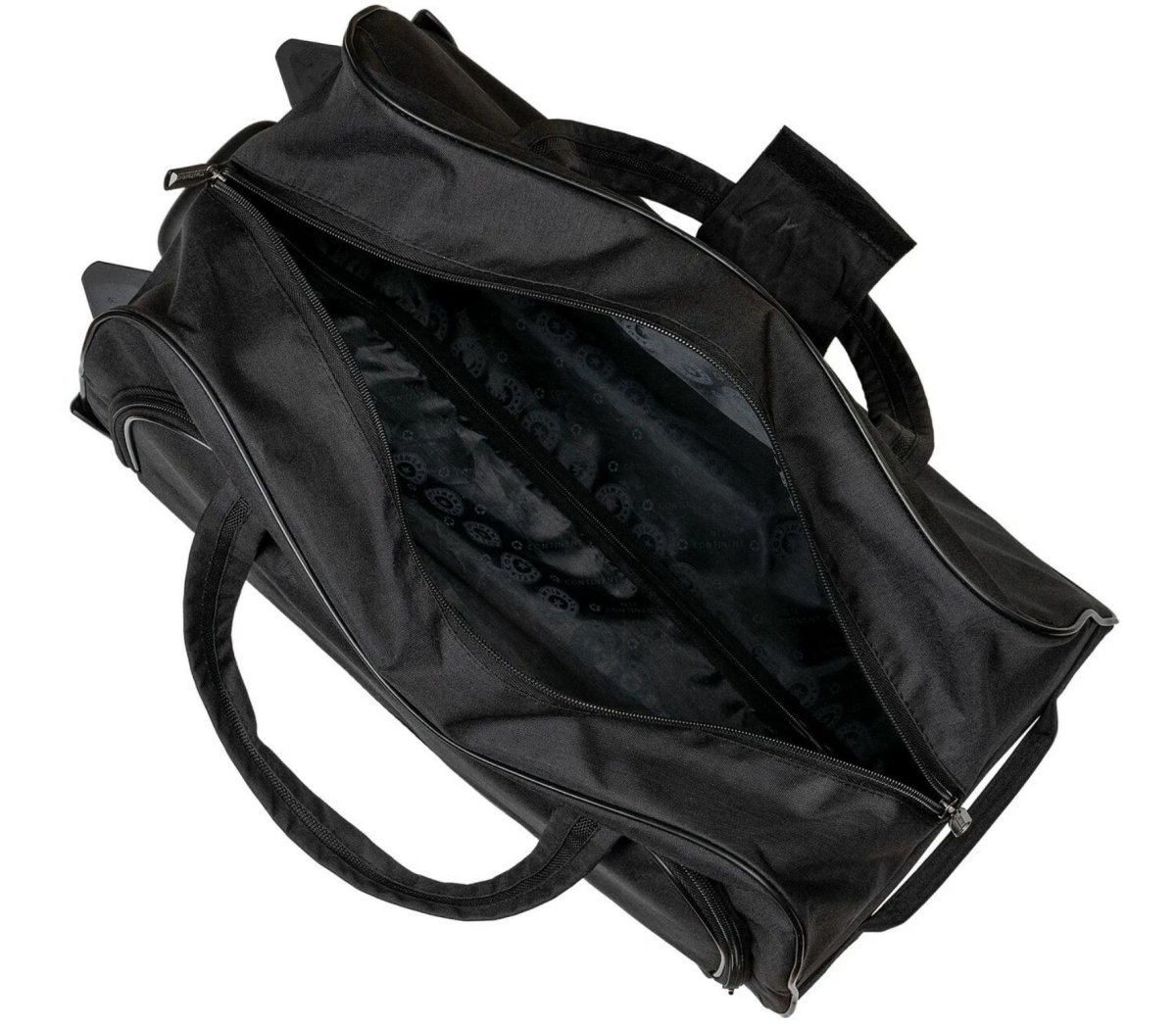 М-18 Сумка на колёсах катионик черный (Черный/50*29*28/полиэстер/NTL Continent)