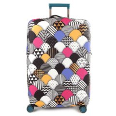 W1054-M FABRETTI Чехол для чемодана 92%полиэстер 8%спандекс (жёлтый/M/полиэстер/спандекс/FABRETTI)