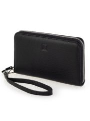 27-37A СУМКА - ВИЗИТКА НАТ. КОЖА (Черный/натуральная кожа/Redmond)