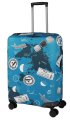 EBH472-L Чехол для чемоданов Journey Blue (синий/спандекс/L/Eberhart)