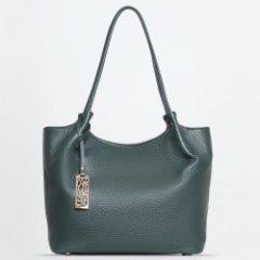 2535LG Сумка женская Зеленый (зелёный/28,5*28*12/натуральная кожа/Richet)