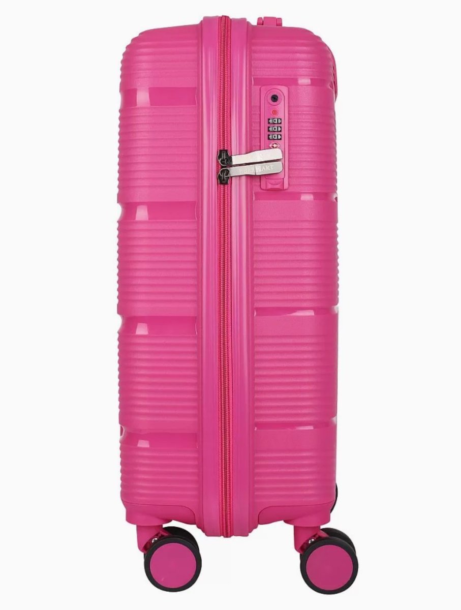47B-038-424 Чемодан 4-х колесный (Розовый/42*66*25/полипропилен/M/3,3 кг/3,3 кг/56 литров/Eberhart Bliss)