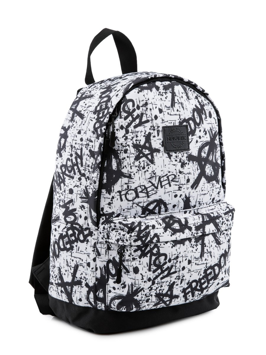 V06M-02 401 201 Рюкзак текстиль (белый) (Белый/текстиль/27*39*13/S.Lavia)