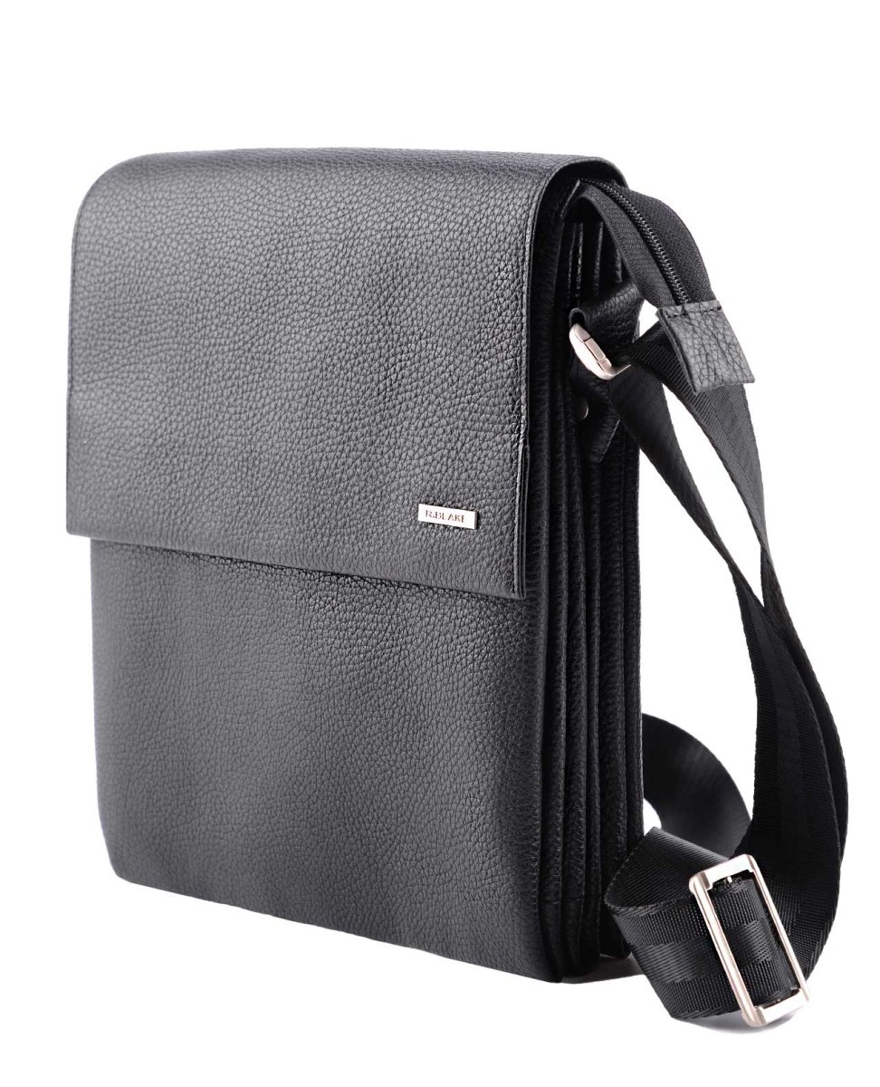 49984 Сумка PARKER DEERSKIN кожа черный (Черный/22*24*4/натуральная кожа/R.Blake)