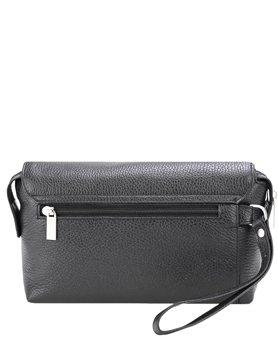 53128 Сумка-клатч LEWIS DEERSKIN кожа черный (Черный/22*13*5/натуральная кожа/R.Blake)