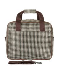 М-551 Сумка дизайн (гусиная лапка) (бежевый/36*30*27/полиэстер/NTL Continent)