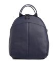 847К Сумка-рюкзак женская натуральная кожа синий (Синий/натуральная кожа/Redmond)