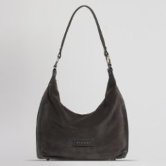 3200LNC Сумка женская замша (Серый) (Серый/33,5*23*13,5/натуральная замша/кожа/Richet)